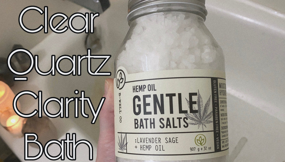 Clear Quartz Ritual Bath for Clarity