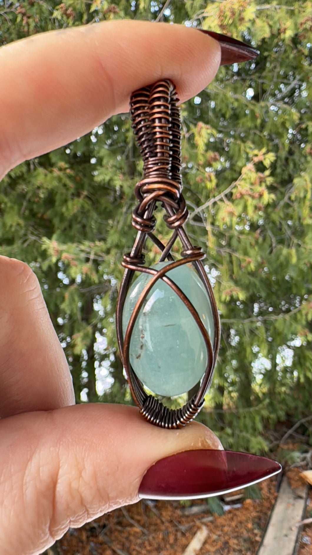 Aquamarine Pendant