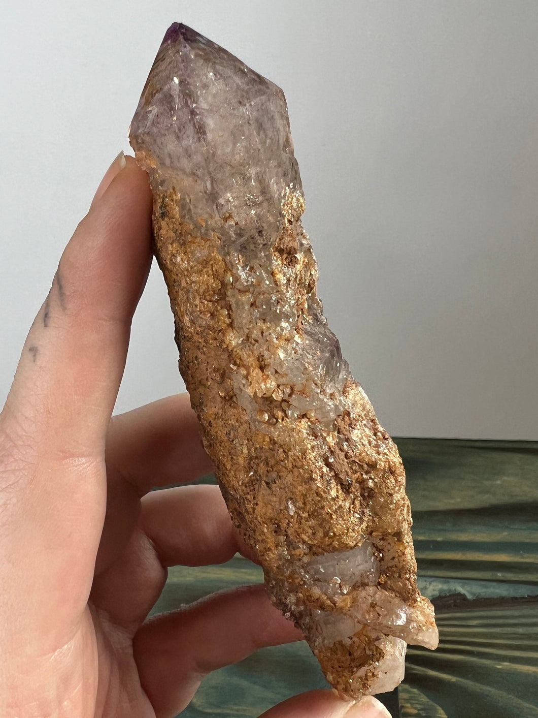 Chiredzi Smoky Window Amethyst