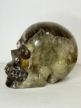 Load image into Gallery viewer, Large Smoky Citrine Skull
