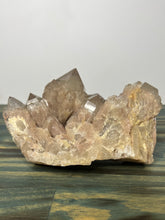 Load image into Gallery viewer, Natural Smokey Luena Cascading Phantom Quartz
