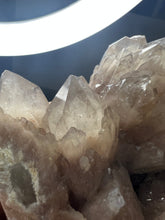 Load image into Gallery viewer, Natural Smokey Luena Cascading Phantom Quartz
