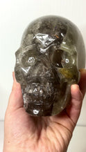 Load and play video in Gallery viewer, Large Smoky Citrine Skull
