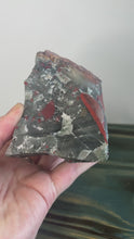 Load and play video in Gallery viewer, Large Raw African Bloodstone
