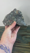 Load and play video in Gallery viewer, Large Raw African Bloodstone
