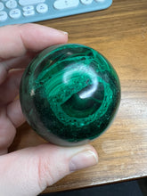 Load image into Gallery viewer, Malachite Sphere
