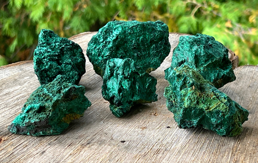 Raw Malachite