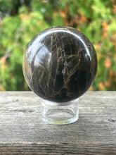 Load image into Gallery viewer, Black Moonstone Sphere - 62mm
