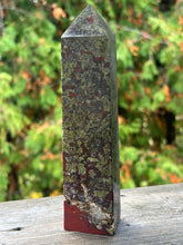 Load image into Gallery viewer, XL Dragon Blood Jasper Tower
