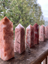 Load image into Gallery viewer, Pink Agate Towers
