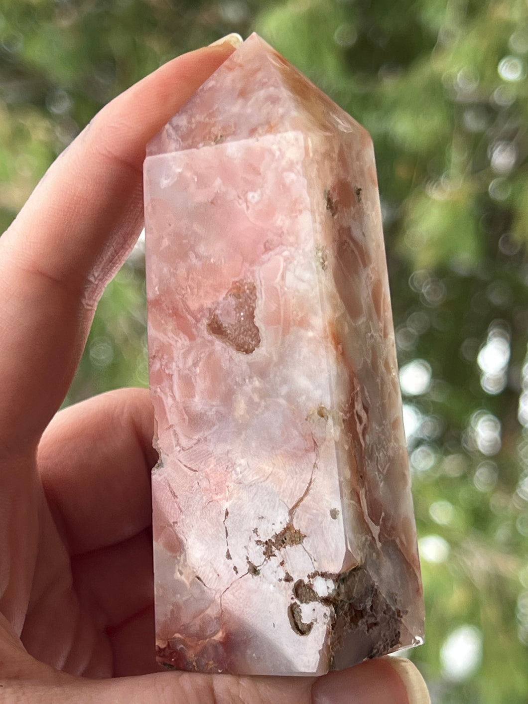 Pink Agate Towers