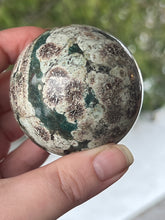 Load image into Gallery viewer, Green Flower Agate Spheres
